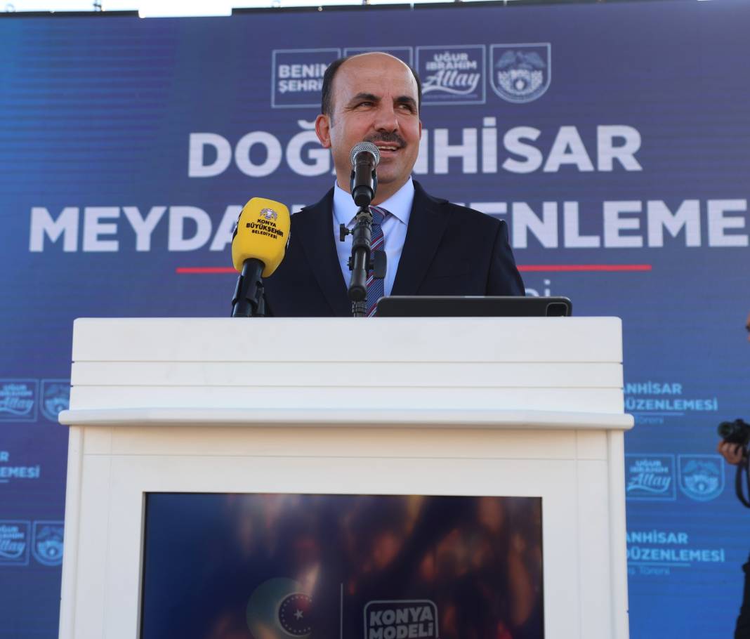 Konya’ya yeni meydan yapıldı 12